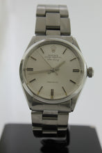 Load image into Gallery viewer, Rolex Air King Precision Oyster Perpetual Stainless Steel Silver Dial 34mm 5500 - Arnik Jewellers
