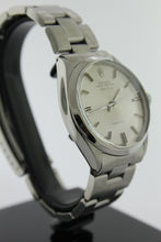 Load image into Gallery viewer, Rolex Air King Precision Oyster Perpetual Stainless Steel Silver Dial 34mm 5500 - Arnik Jewellers

