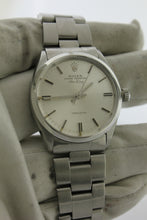Load image into Gallery viewer, Rolex Air King Precision Oyster Perpetual Stainless Steel Silver Dial 34mm 5500 - Arnik Jewellers
