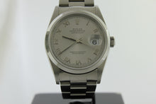 Load image into Gallery viewer, Rolex Datejust 36mm Stainless Steel Jubilee Silver Roman Dial 16200 - Arnik Jewellers
