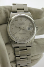 Load image into Gallery viewer, Rolex Datejust 36mm Stainless Steel Jubilee Silver Roman Dial 16200 - Arnik Jewellers
