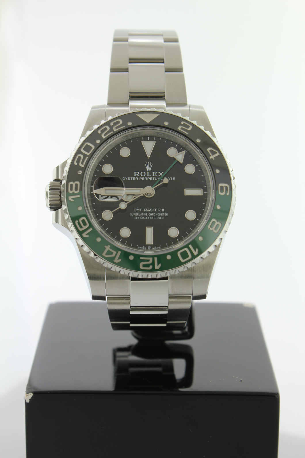 Rolex GMT Master II Sprite Stainless Steel Oyster Black Dial 40mm 126720VTNR - Arnik Jewellers