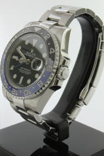 Load image into Gallery viewer, Rolex GMT Master II "The Batman" Black &amp; Blue Ceramic Bezel 116710BLNR - Arnik Jewellers
