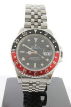 Load image into Gallery viewer, Rolex GMT Master II Coke Fat Lady Black Stainless Steel Jubilee 16760 - Arnik Jewellers

