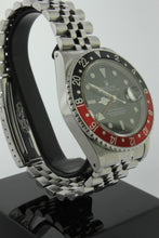 Load image into Gallery viewer, Rolex GMT Master II Coke Fat Lady Black Stainless Steel Jubilee 16760 - Arnik Jewellers
