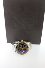 Load image into Gallery viewer, Breitling Superocean Heritage Day Date 18K Gold &amp; Steel Automatic 44mm Black Chronograph Steel Mesh U13313 - Arnik Jewellers
