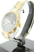 Load image into Gallery viewer, Rolex Datejust 41mm Wimbledon Dial Oyster 18K Yellow Gold &amp; Stainless Steel 126333 - Arnik Jewellers
