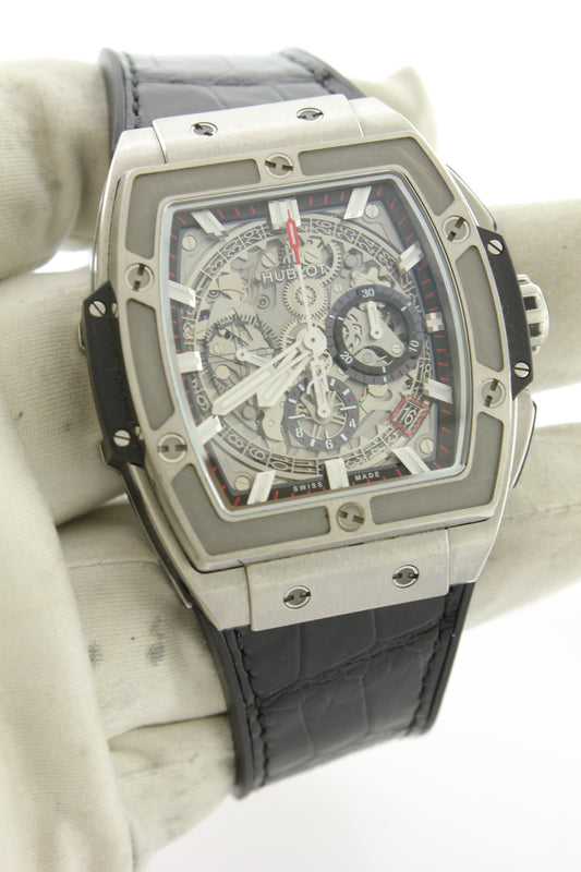 Hublot Spirit of Big Bang Titanium Skeleton 42mm 641.NX.7170.LR - Arnik Jewellers