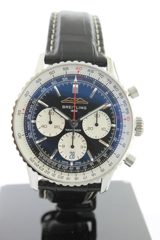 Breitling Navitimer B01 Chronograph 43 Automatic Stainless Steel AB0138 - Arnik Jewellers