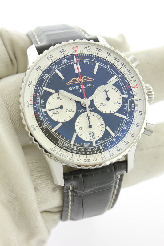 Breitling Navitimer B01 Chronograph 43 Automatic Stainless Steel AB0138 - Arnik Jewellers