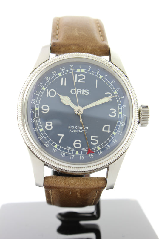 Oris Big Crown Pointer Date Automatic 40mm 7741 Ink Blue Dial - Arnik Jewellers