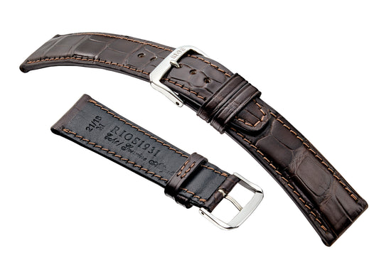 RIOS1931 SPITFIRE Fits IWC - Genuine Alligator Leather Watch Strap - R388