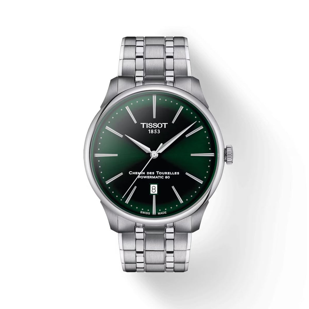 Tissot CHEMIN DES TOURELLES POWERMATIC 80 T139.407.11.091.00 - Arnik Jewellers