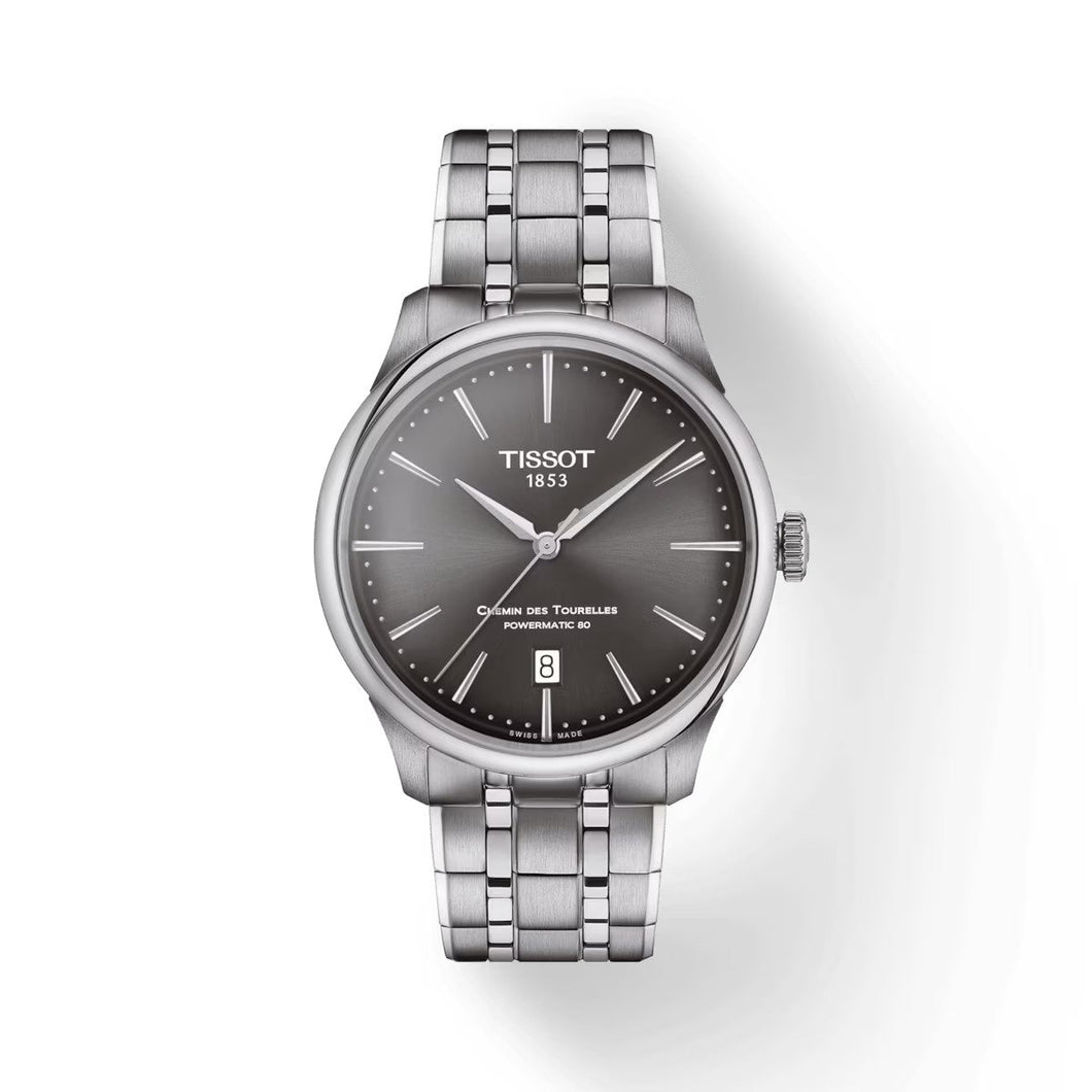 Tissot CHEMIN DES TOURELLES POWERMATIC 80 T139.807.11.061.00 - Arnik Jewellers