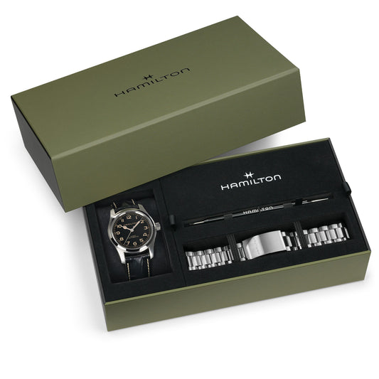 Hamilton Khaki Field MURPH Automatic 42mm Bracelet Bundle H70605732 - Arnik Jewellers