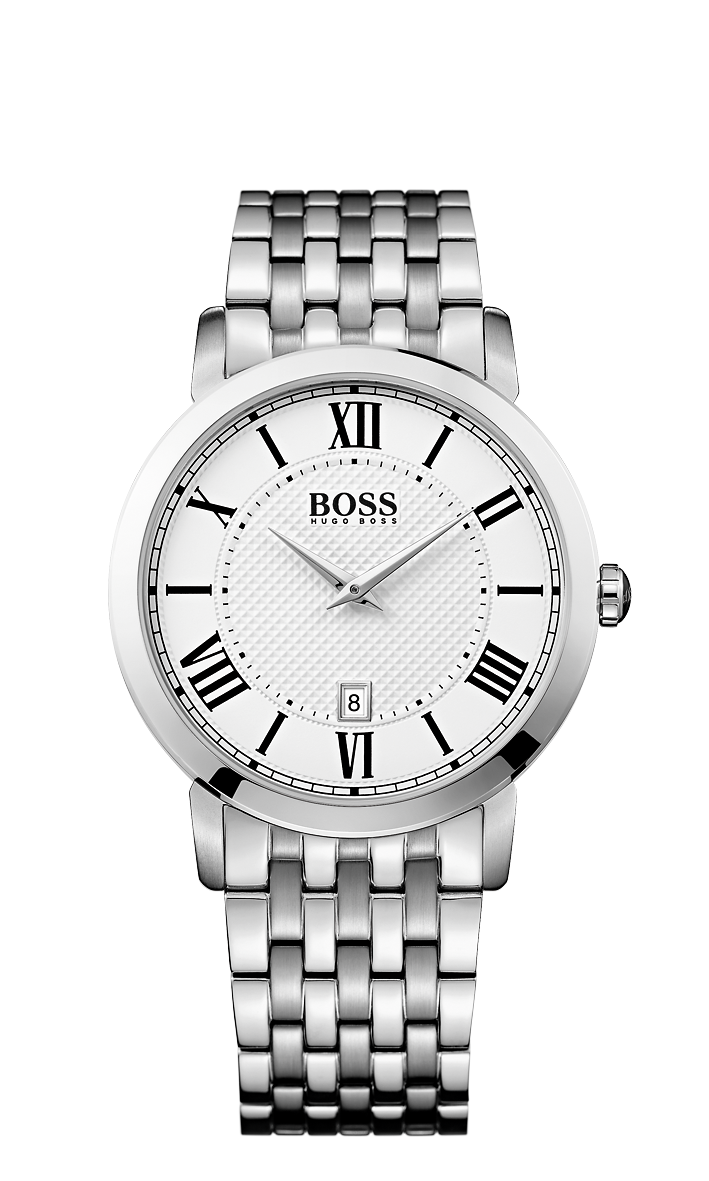 Hugo Boss 1513139 Men's Silver Stainless-Steel Quartz Watch - Arnik Jewellers