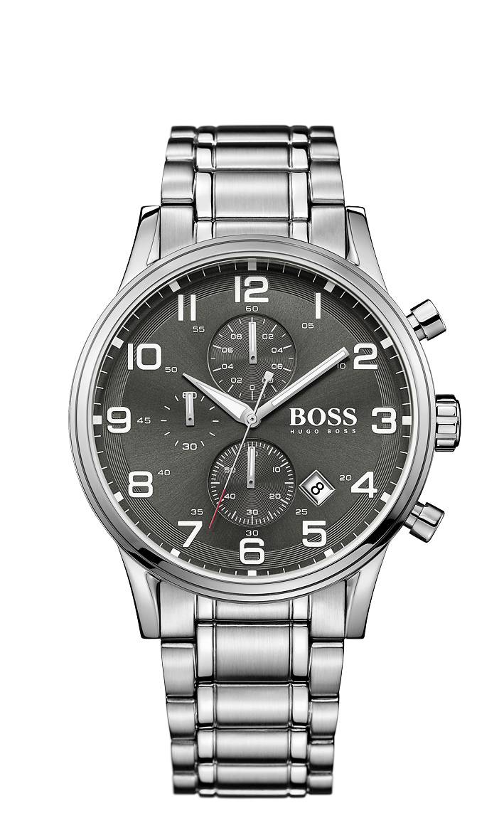 Hugo Boss 1513181 Men's Chronograph Aeroliner Stainless Steel - Arnik Jewellers