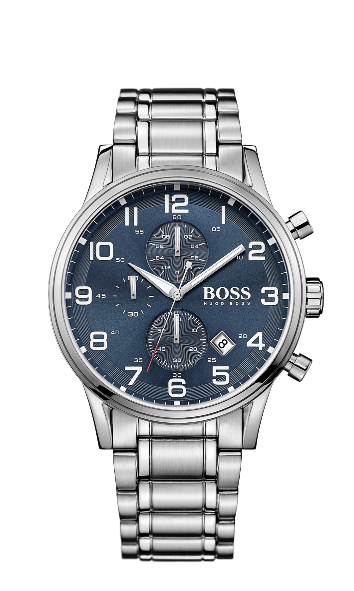 Hugo Boss 1513183 Chronograph Stainless Steel 3-Hand Quartz Watch  - Arnik Jewellers