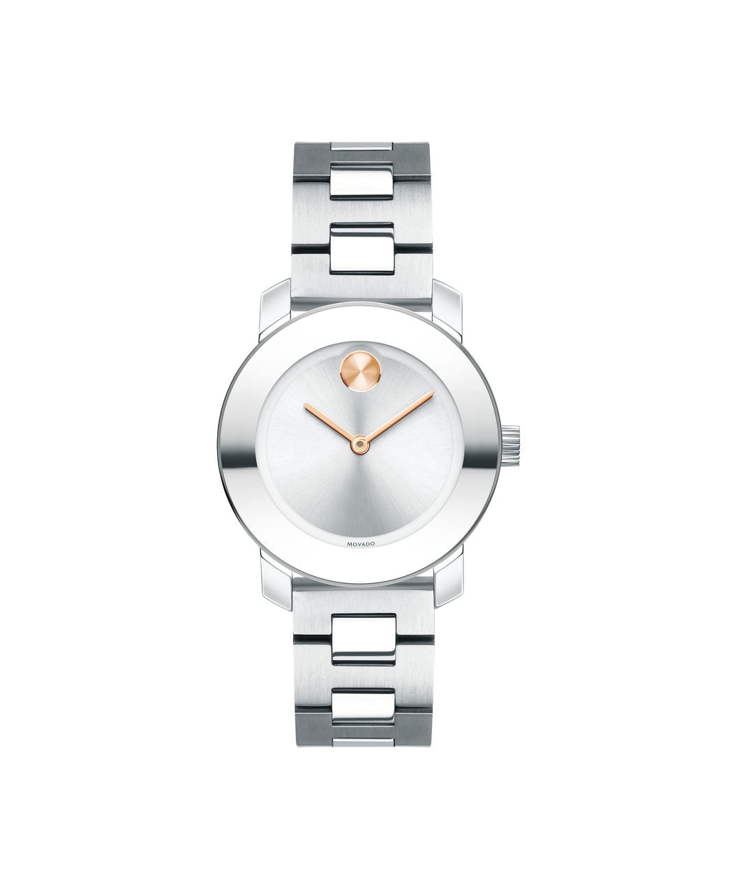 Smaller Mid-Size Movado BOLD Watch, 30 mm Stainless Steel 3600433 - Arnik Jewellers