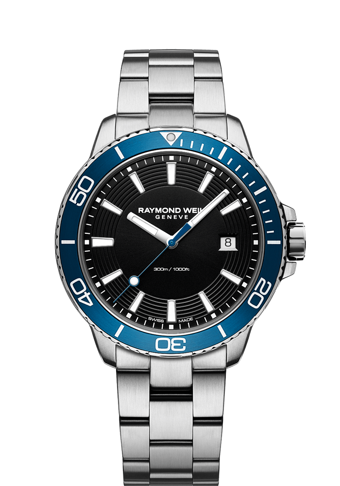 Raymond Weil Mens Tango 300 Stainless Steel Black Dial 8260-ST3-20001 Watch - Arnik Jewellers