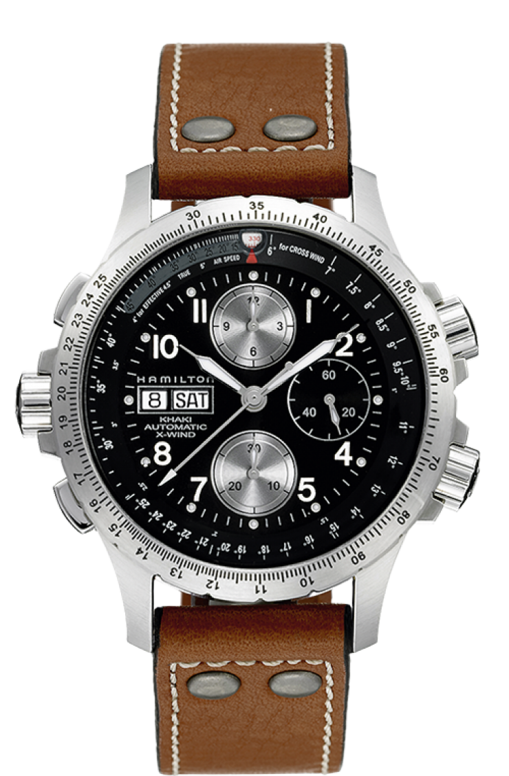 Hamilton Khaki Aviation X-Wind Automatic Chronograph H77616533 - Arnik Jewellers