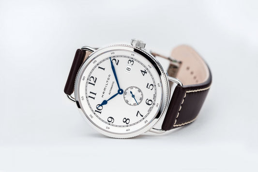 Hamilton KHAKI NAVY PIONEER SMALL SECOND AUTO 40mm H78465553 - Arnik Jewellers