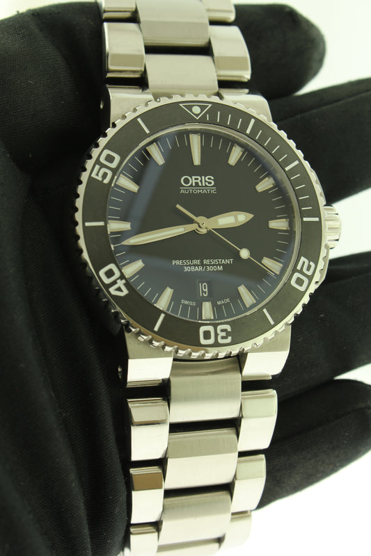 Oris Aquis Date Automatic Stainless Steel 43mm 7653-04 - Arnik Jewellers