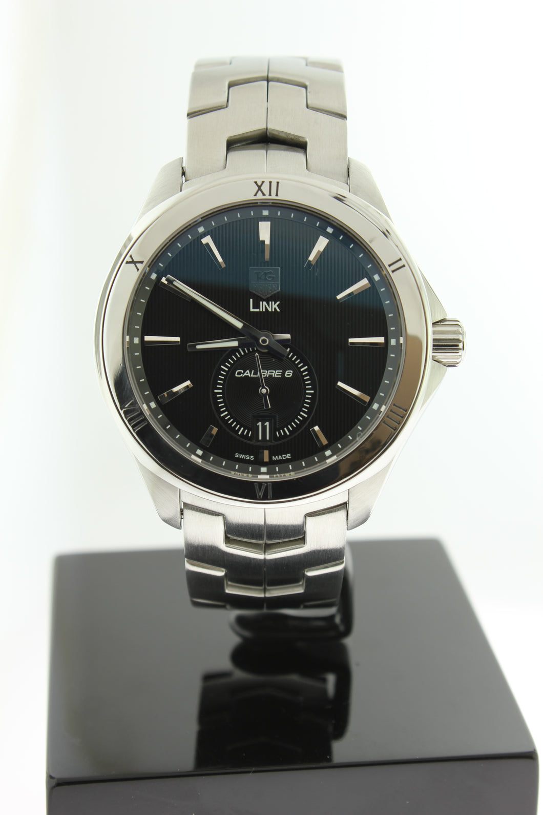 Tag Heuer Link Calibre 6 Automatic Stainless Steel WAT2112 40mm - Arnik Jewellers