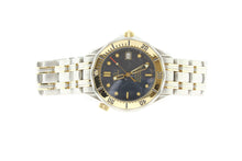 Load image into Gallery viewer, Omega Seamaster 300 Chronometer 18K Yellow Gold &amp; Steel Blue Wave Dial 2342.80.00 - Arnik Jewellers
