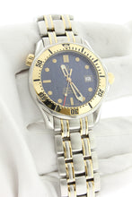 Load image into Gallery viewer, Omega Seamaster 300 Chronometer 18K Yellow Gold &amp; Steel Blue Wave Dial 2342.80.00 - Arnik Jewellers
