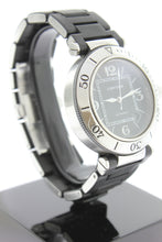 Load image into Gallery viewer, Cartier Pasha Seatimer Automatic Stainless Steel Black Rubber 40mm 2790 - Arnik Jewellers
