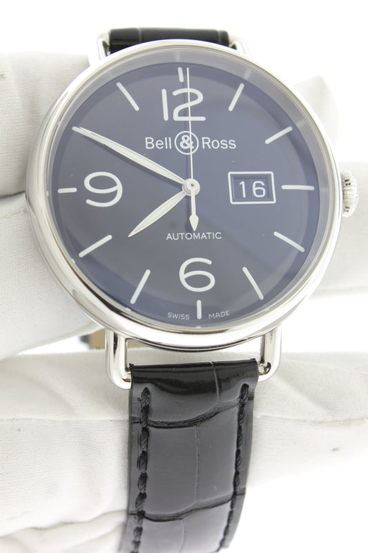 Bell & Ross WW1-96 Grande Date Automatic Stainless Steel 45mm - Arnik Jewellers