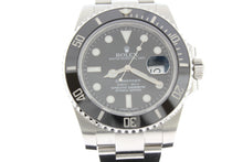 Load image into Gallery viewer, Rolex Submariner Date Oyster Stainless Steel Automatic 40mm Ceramic Bezel 116610LN - Arnik Jewellers
