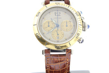 Load image into Gallery viewer, Cartier Pasha 18K Gold &amp; Stainless Steel Chronograph 38mm 1032 - Arnik Jewellers
