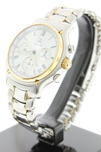 Load image into Gallery viewer, Ebel El Primero Zenith Automatic Chronograph 18K Gold Bezel 39mm 1134901 - Arnik Jewellers
