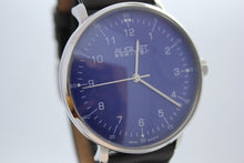 Load image into Gallery viewer, August Steiner AS8090BR Men&#39;s Swiss Quartz Blue Dial Leather Strap Watch - Arnik Jewellers
