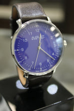 Load image into Gallery viewer, August Steiner AS8090BR Men&#39;s Swiss Quartz Blue Dial Leather Strap Watch - Arnik Jewellers
