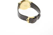 Load image into Gallery viewer, Gucci 3000M Gold Plated Swiss Quartz Black Dial Roman Index Bezel 33mm - Arnik Jewellers

