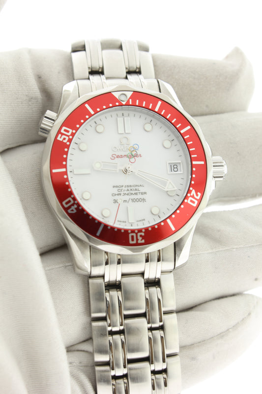 Omega Seamaster Vancouver Olympic Stainless Steel Automatic 36mm 212.30.36.20.04.001 - Arnik Jewellers