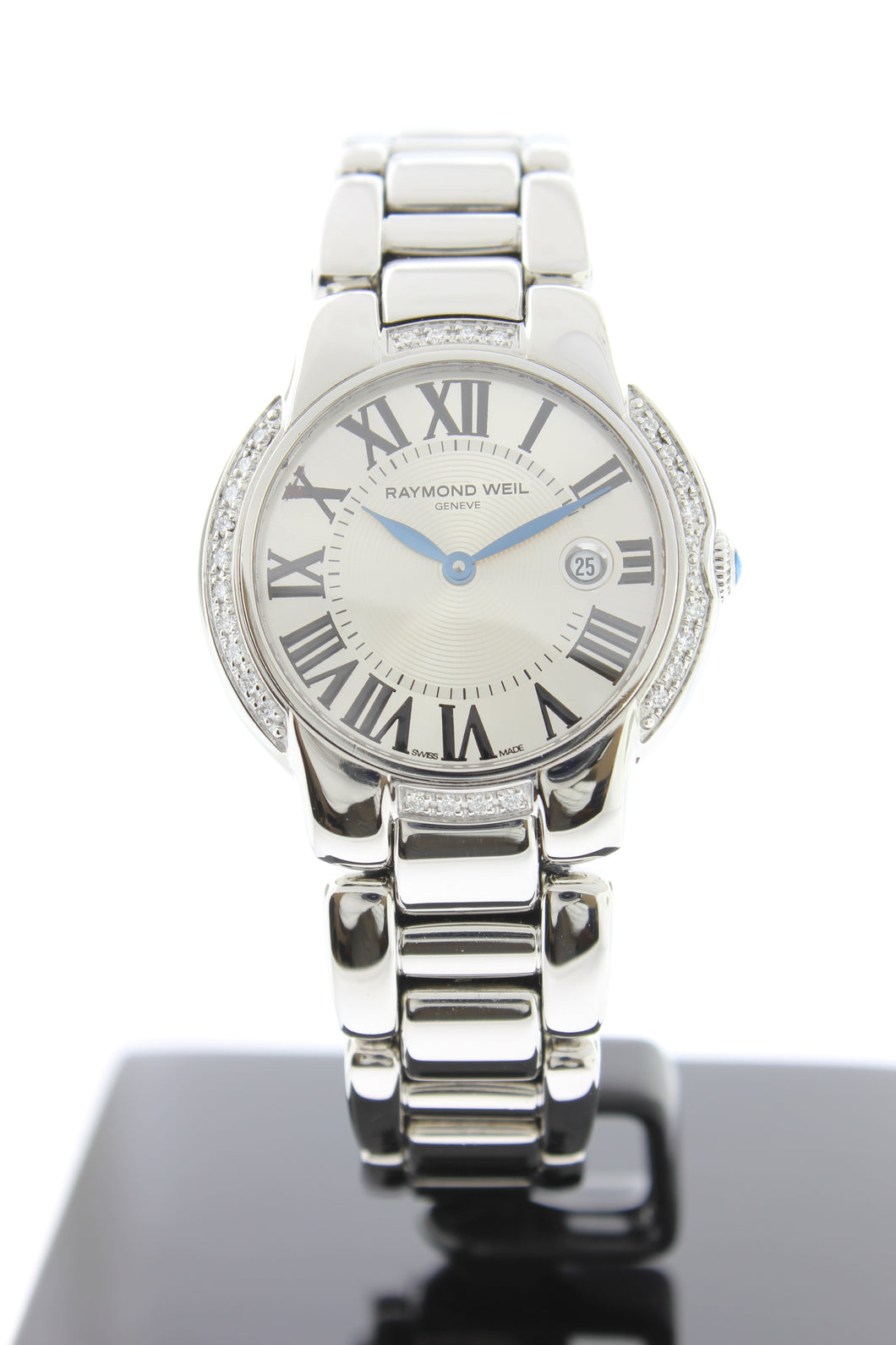 Raymond Weil Jasmine Quartz 29mm Stainless Steel Silver Dial & Diamond Bezel 5229 - Arnik Jewellers