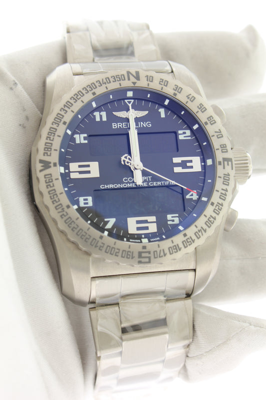 Breitling B50 Cockpit Titanium 46mm EB5010 Brand New - Arnik Jewellers