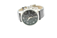 Load image into Gallery viewer, Montblanc Flyback Chronograph 43MM Black Stainless Steel Leather Strap 43mm 7175 - Arnik Jewellers
