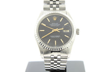 Load image into Gallery viewer, Rolex Datejust 36mm Stainless Steel Jubilee Black Dial 1603 - Arnik Jewellers
