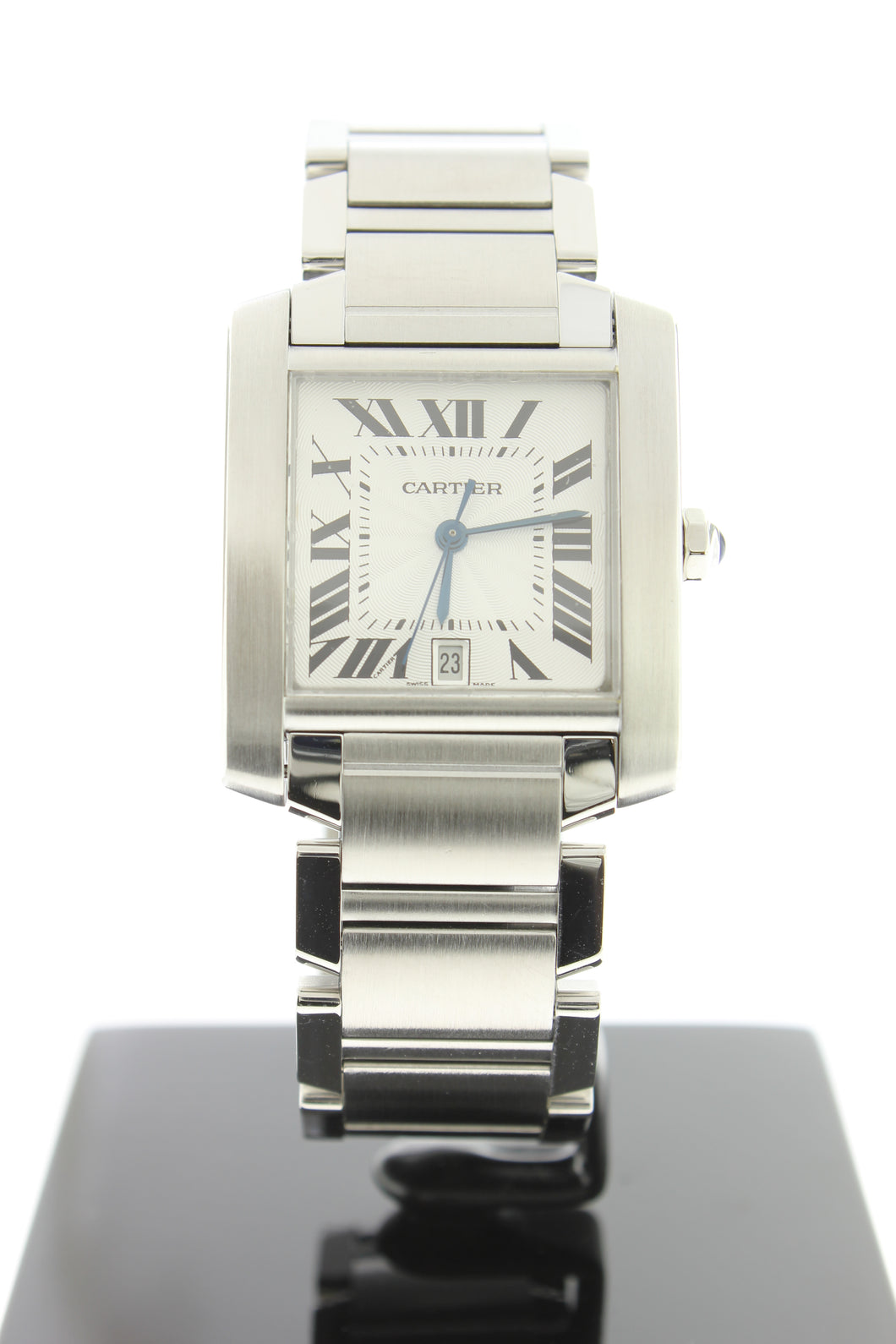 Cartier Tank Francaise Automatic Stainless Steel 28mm 2302 - Arnik Jewellers
