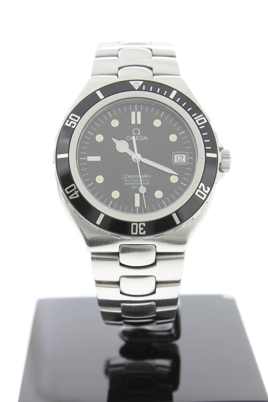 Omega Seamaster 200m Black Automatic Stainless Steel 39mm 368.1061 - Arnik Jewellers