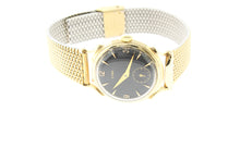 Load image into Gallery viewer, Cyma 14K Yellow Gold Vintage Hand Winding Black Dial 34mm - Arnik Jewellers
