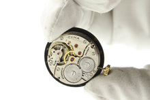 Load image into Gallery viewer, Cyma 14K Yellow Gold Vintage Hand Winding Black Dial 34mm - Arnik Jewellers
