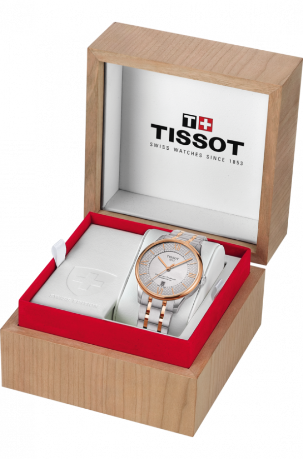 Tissot Chemin Des Tourelles Powermatic 80 Helvetic Pride Lady T099.207.22.118.01 - Arnik Jewellers