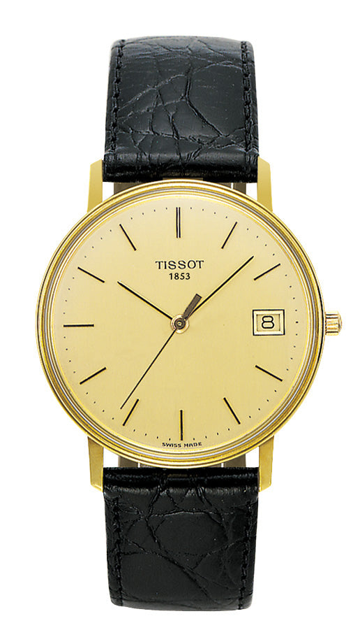 Tissot Goldrun Hesalite 18K Gold T71.3.401.21 - Arnik Jewellers