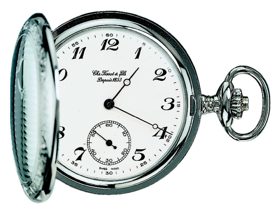 Tissot savonnette mechanical pocket watch outlet